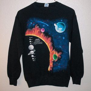 Vintage Dynamic Solar System Crewneck